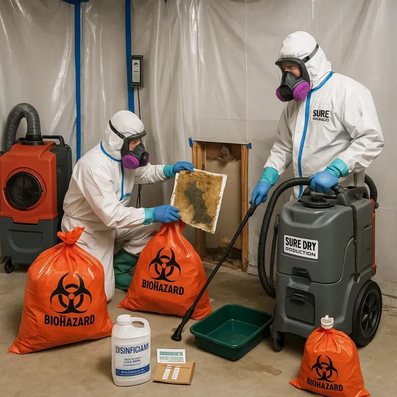Contaminated Water Handling Protocols process in Hagaman, NY