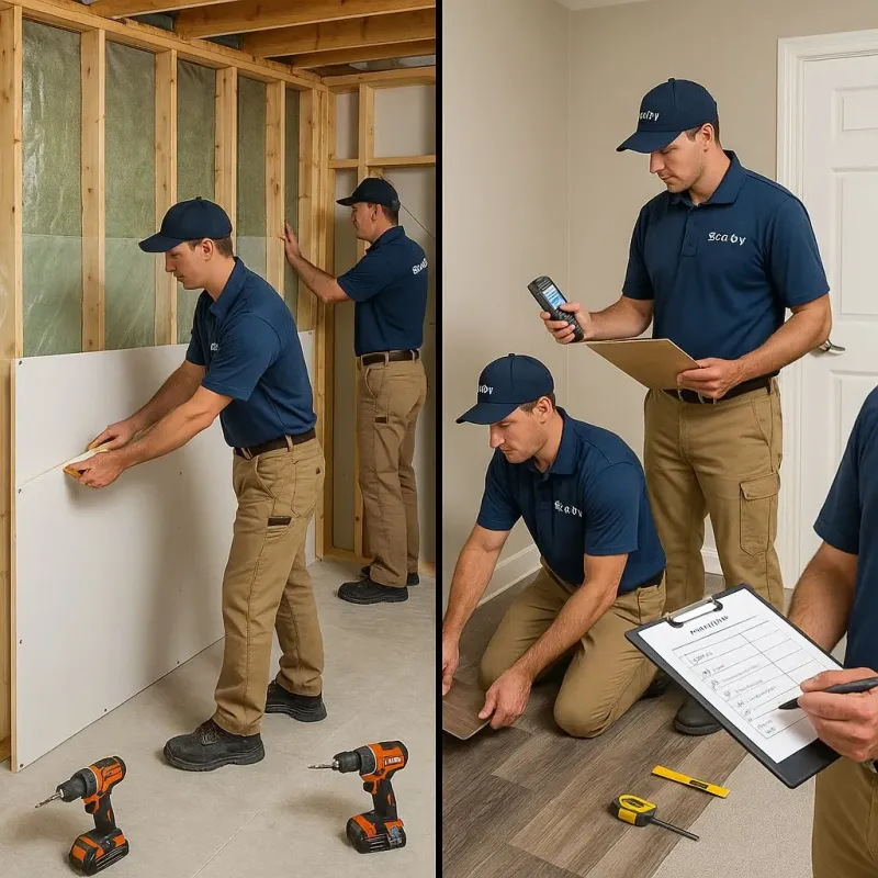Repairs and Reconstruction process in Hagaman, NY